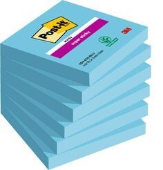 Post-it SS-Notes 76x76 blå 6 stk.
